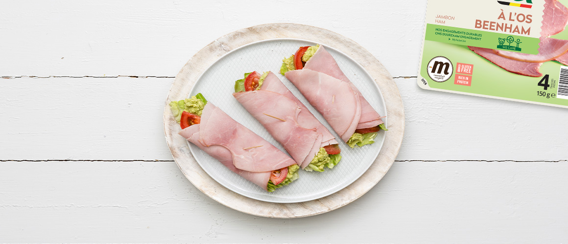 Roulades de Jambon à l’os Aubel®